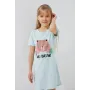 Ночная рубашка Mini Moon 0870 110 см Голубой (2000991029446)
