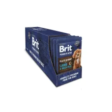 Вологий корм для собак Brit Premium Fillets in Gravy Multipack філе в соусі 12 шт 85 г (101245)