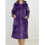 Халат жіночий зимовий Triko 48-50 Сливовий (99688421-1)