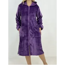 Халат жіночий зимовий Triko 48-50 Сливовий (99688421-1)
