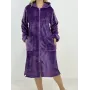 Халат жіночий зимовий Triko 48-50 Сливовий (99688421-1)