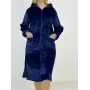 Халат жіночий зимовий Triko 52-54 Темно-синій (92024379-2)