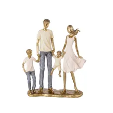 Інтер'єрна фігурка Lefard Family happiness 25 см Білий (265018)