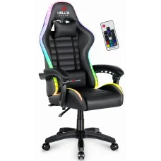 Компьютерное кресло Hell's HC-1003 LED RGB Black (5904204981866)
