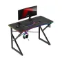 Комп'ютерний стіл huzaro Hero 1.7 RGB 120x60x77 см Black