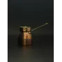 Турка для кави мідна класична ZH Істамбул 400 мл Коричневий (TF24)