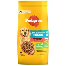 Сухий корм для собак Pedigree яловичина овочі 12 кг (000026443) Сухий корм для собак Pedigree яловичина овочі 12 кг (000026443)