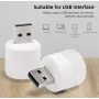 Світлодіодна USB-лампа No Brand 5V/1W 10 шт Білий (2104618747)