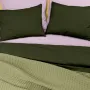 Плед покривало вафельне COSAS Sage Greek Waffle 110х140 см Зелений