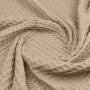 Плед покривало вафельне COSAS Beige Greek Waffle 110х140 см Бежевий