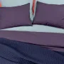 Плед покривало вафельне COSAS Denim Greek Waffle 160х230 см Темно-синій