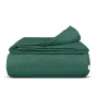 Плед покривало косичка COSAS Eucalyptus Knitted Braid 110х140 см Зелений
