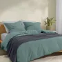 Плед покрывало COSAS Stormy Waffle Weave 75x95 см Антрацит