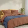 Плед покривало COSAS Nightfall Waffle Weave 75x95 см Сірий