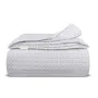 Плед покрывало COSAS Silver Waffle Weave 110х140 см Серый