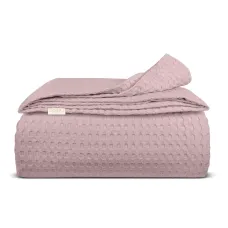 Плед покривало COSAS Floral Waffle Weave 160х230 см Ліловий Плед покривало COSAS Floral Waffle Weave 160х230 см Ліловий