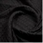 Плед покрывало COSAS Black Waffle Weave 240х260 см Черный