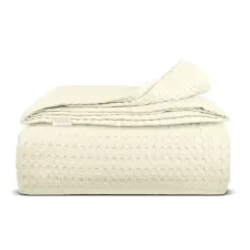 Плед покривало COSAS Petal Waffle Weave 110х140 см Бежевий Плед покривало COSAS Petal Waffle Weave 110х140 см Бежевий