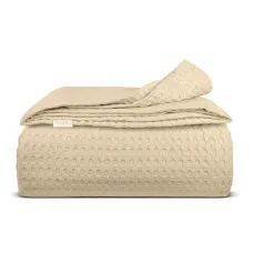 Плед покривало COSAS Avori Waffle Weave 110х140 см Капучино Плед покривало COSAS Avori Waffle Weave 110х140 см Капучино