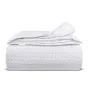 Плед покривало COSAS Snow Waffle Weave 200х220 см Білий