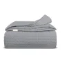 Плед покривало COSAS Smoky Waffle Weave 200х220 см Сірий