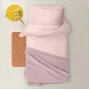 Плед покривало COSAS Sakura Waffle Weave 200х220 см Рожевий