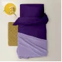 Плед покривало COSAS Lavander Waffle Weave 200х220 см Ліловий