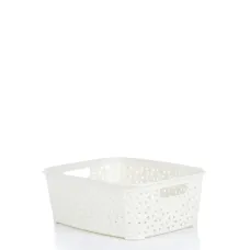 Кошик для хліба Hobby Ротанг 19x14x7 см Молочний (041253-kr)