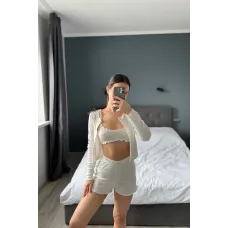 Піжама Perfect Female Молочний M (186Pj-35)