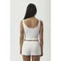 Жіноча піжама Perfect Female Bow Молочний L (196PJ-38SS-mi)
