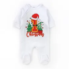 Человечек Dexter’s для новорожденных my first christmas 56 см Белый
