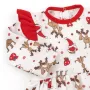 Боді Dexter's christmas reindeer 68 см Різнокольоровий