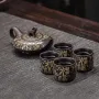 Чайний набір Lesko 028 Elephant 5 предметів Коричневий (13667-89696)
