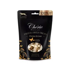 Ласощі для собак Cherie Freeze Dried for Dog Chicken and Liver 40 г (605413) Ласощі для собак Cherie Freeze Dried for Dog Chicken and Liver 40 г (605413)
