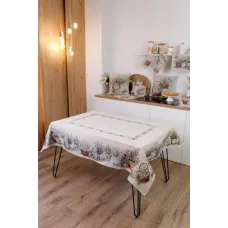 Скатертина на стіл Прованс Provence 135х300 см Різнокольоровий