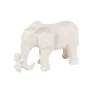 Інтер'єрна статуетка Sabefet Elephant and Girl 24.3 x 16.3 см Білий (265665)