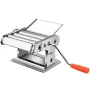 Ручная лапшерезка спагетница с раскатыванием теста No Brand 20x21x16 см Хром (2104618960)