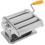 Ручная лапшерезка спагетница с раскатыванием теста No Brand 20x21x16 см Хром (2104618960)