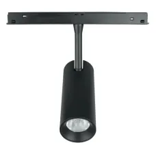 Світильник трековий магнітний Lightwell LW-TRACK-CIRCLELIGHT-10W 9x4.5x4.5 см 10 Вт Чорний (304415)