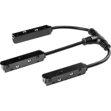 Т образний з'єднувач Lightwell LW-TRACK-T-FLEX-CONNECTOR Чорний (304424)