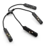 Х образный соединитель Lightwell LW-TRACK-X-CONNECTOR 90x17x18 мм Черный (304426)