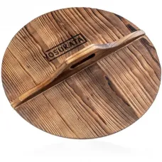 Кришка для Wok Yosukata 33.5 см Коричневий (YWL135) Кришка для Wok Yosukata 33.5 см Коричневий (YWL135)