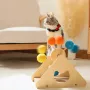 Іграшка кігтеточка для кішок Taotaopets Y0034 Млин 39x23x37 см Бежевий (13791-90785)