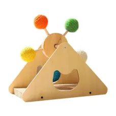 Іграшка кігтеточка для кішок Taotaopets Y0034 Млин 39x23x37 см Бежевий (13791-90785) Іграшка кігтеточка для кішок Taotaopets Y0034 Млин 39x23x37 см Бежевий (13791-90785)