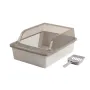Туалет для кошек с лопаткой Taotaopets 263303 34x26x17 см Серый (13796-90795)