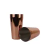 Шейкер для коктейлей Lesko FS72645 600/700 мл Rose Gold (13775-90905)