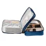 Сумка органайзер для зберігання проводів Lesko # 082 27x20x10 см Blue (13907-90891)