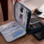 Сумка органайзер для зберігання проводів Lesko # 082 27x20x10 см Blue (13907-90891)