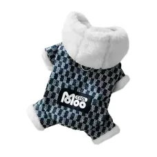 Комбінезон для собак Lesko Moo 2410SXMJ0172 Темно-синій S (13924-90963) Комбінезон для собак Lesko Moo 2410SXMJ0172 Темно-синій S (13924-90963)