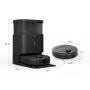 Робот-пилосос Ecovacs Deebot N30 Pro Omni 10000 Па ZeroTangle 2.0 TruEdge 5200 мАг Чорний (2262)